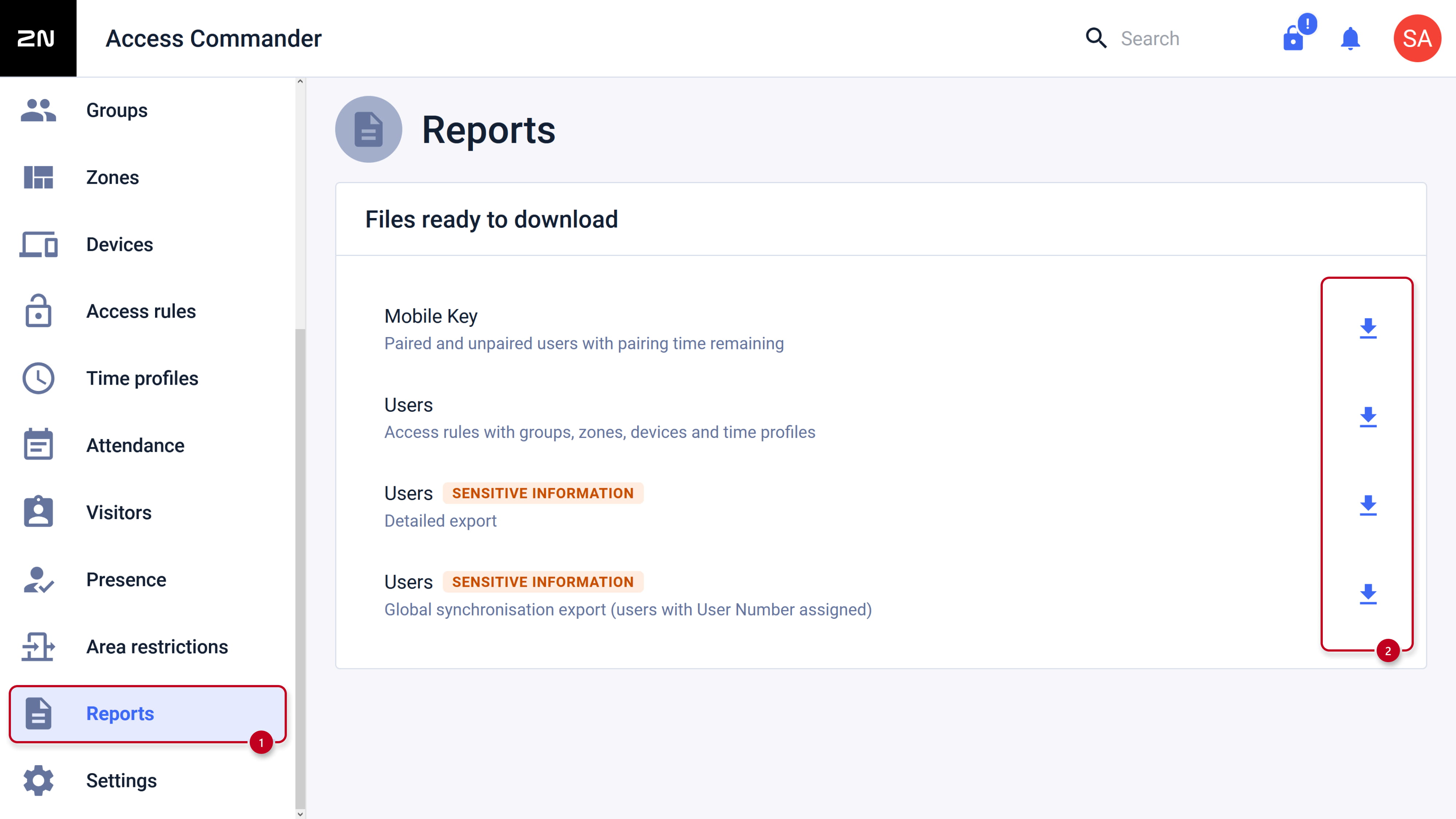 2N Access Commander - Reports 2N Access Commander - Reports