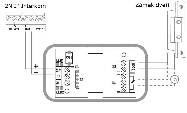 2N_Security_Relay_externě_napájený_zámek_dveří