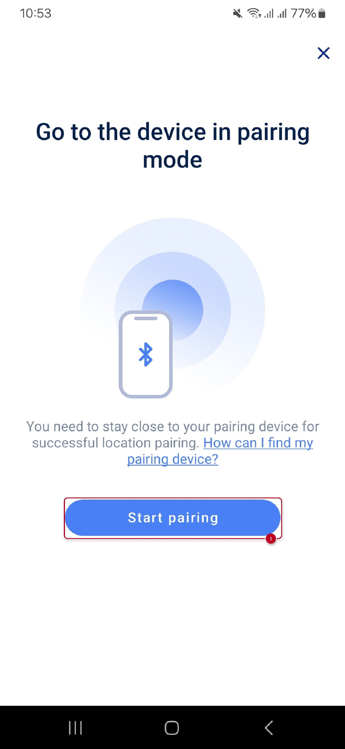 Pairing with 2N Device