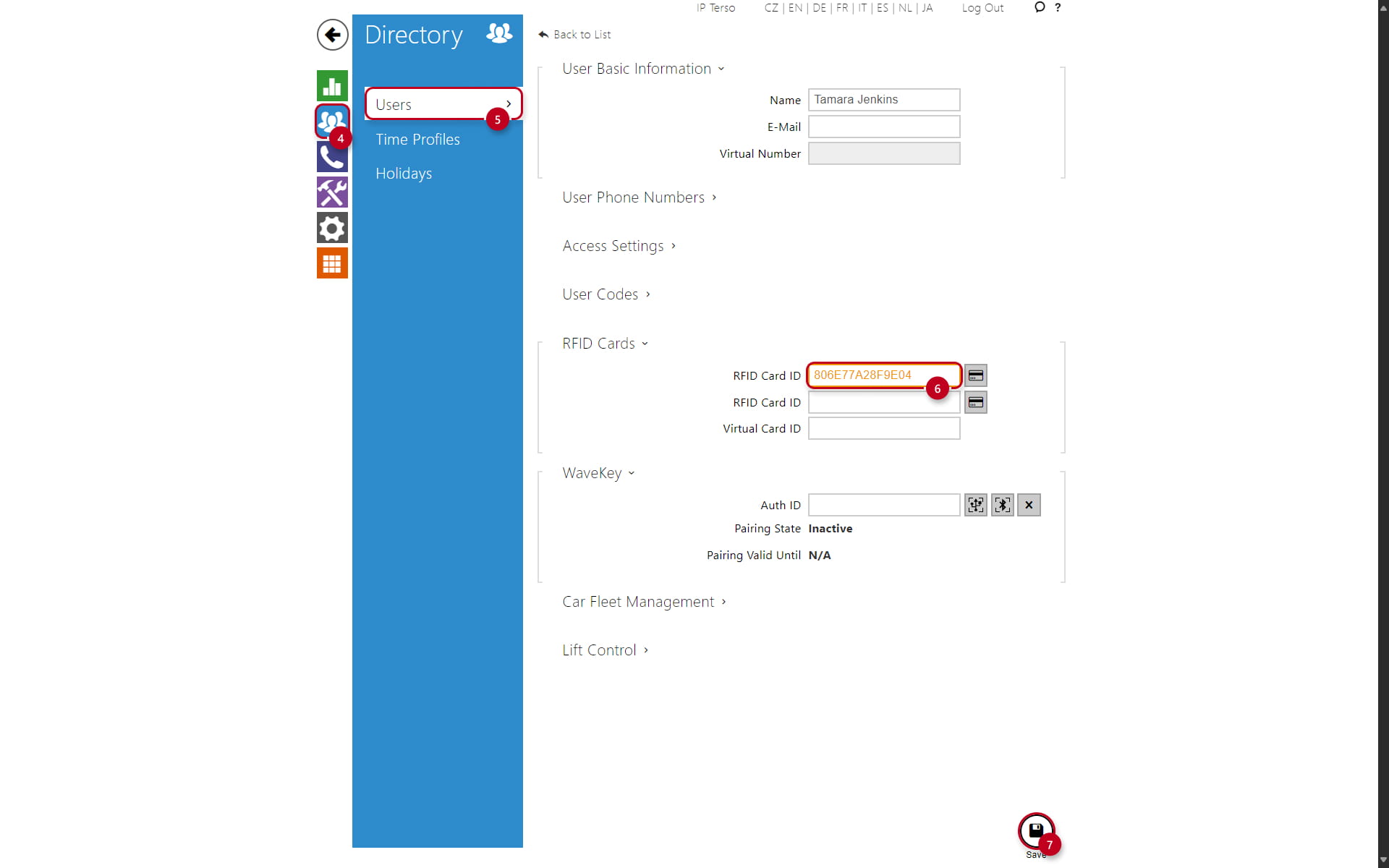 2N OS Directory Configuration