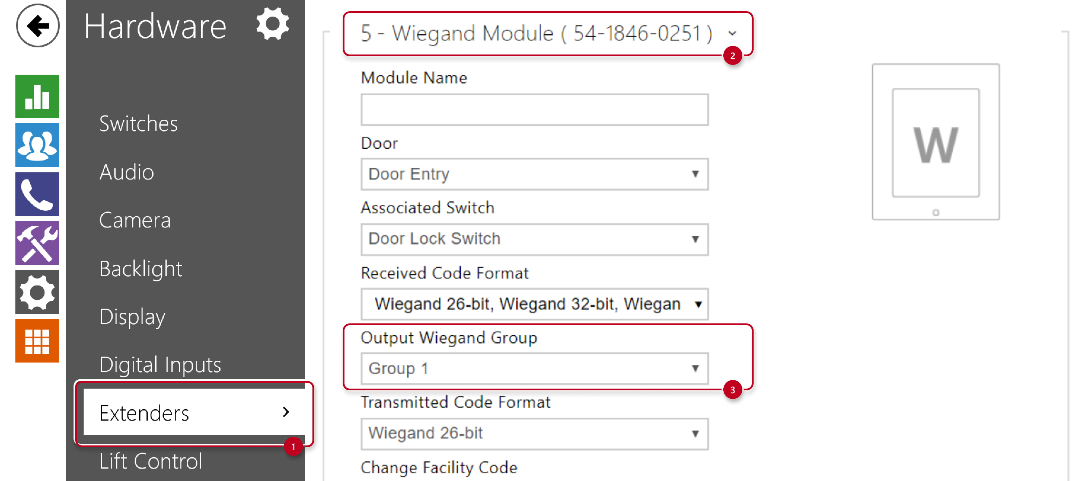 2N IP Intercom - Hardware - Extenders - Wiegand module 2N IP Intercom - Hardware - Extenders - Wiegand module
