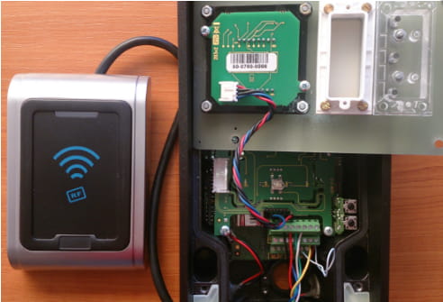 Wiegand Wiring Example