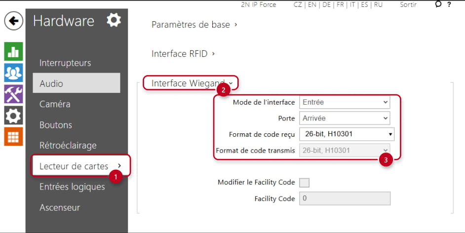 2N OS IP Force/Safety Configuration