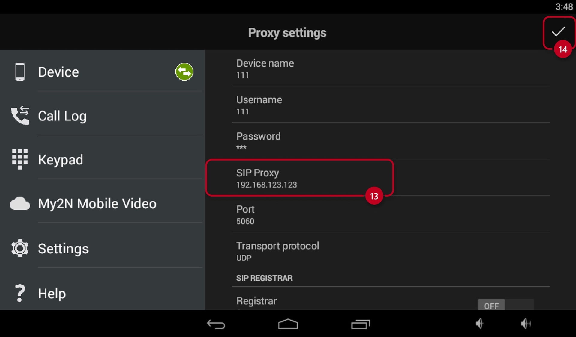 2N Indoor Touch SIP Proxy Intercom