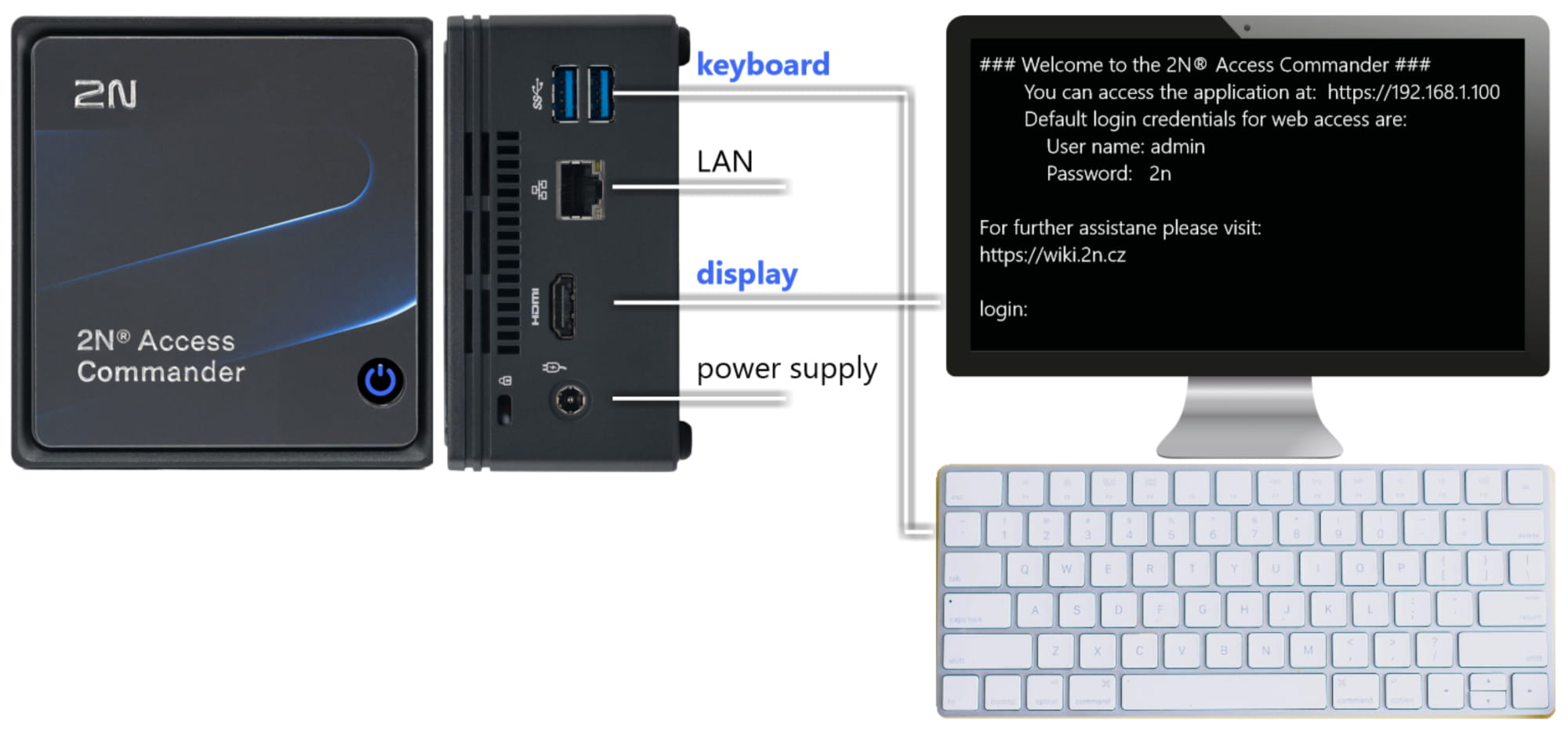 2N Access Commander Box - after restart