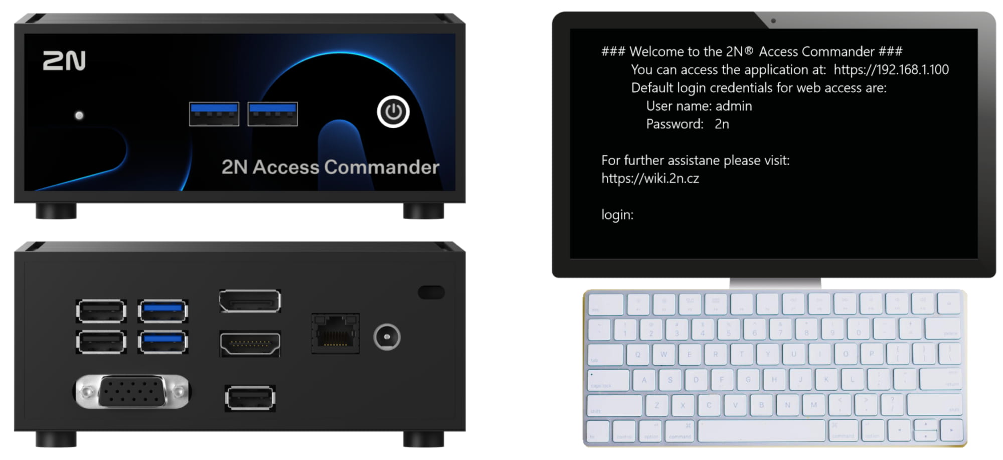 2N Access Commander Box 2.0 - after restart
