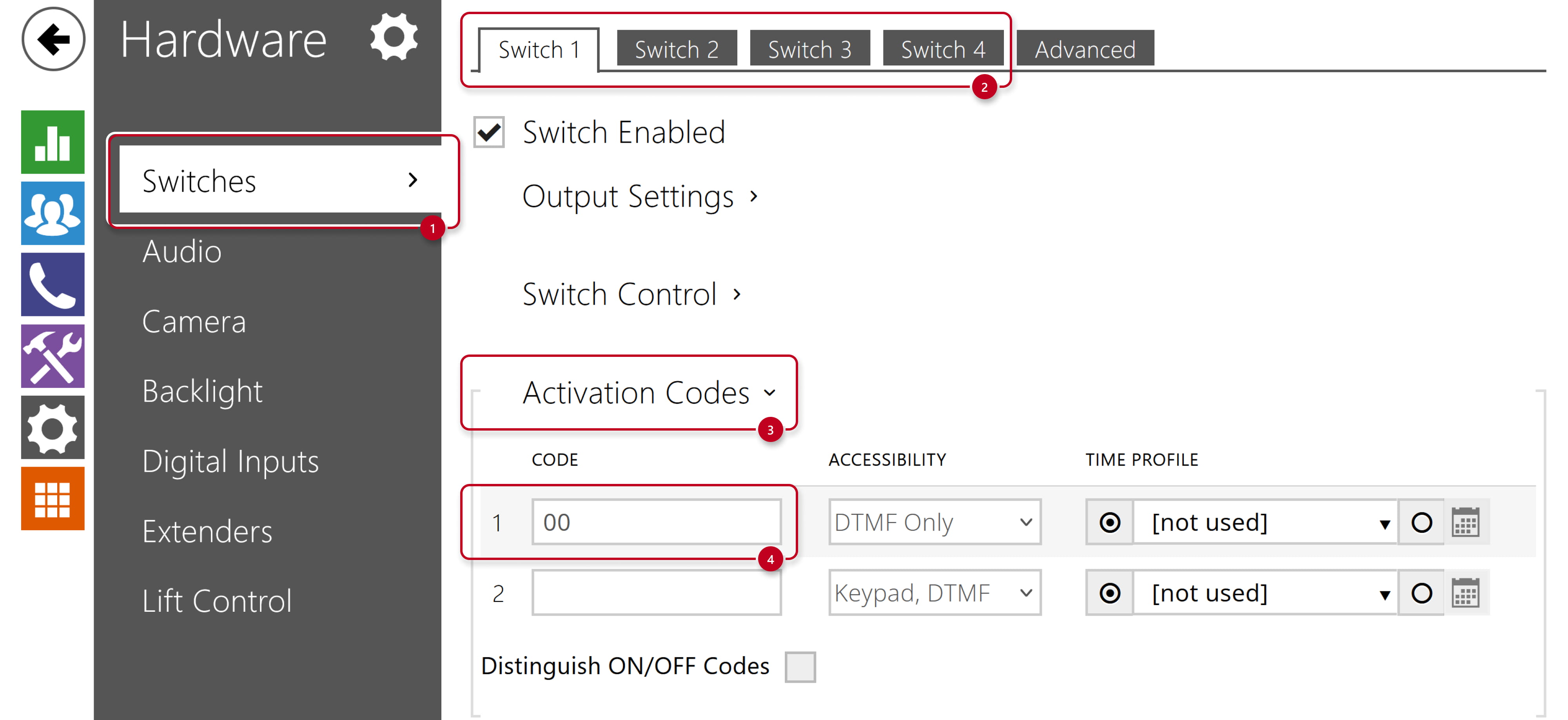 2N IP Intercom - Hardware - Switches - Activation Code 2N IP Intercom - Hardware - Switches - Activation Code