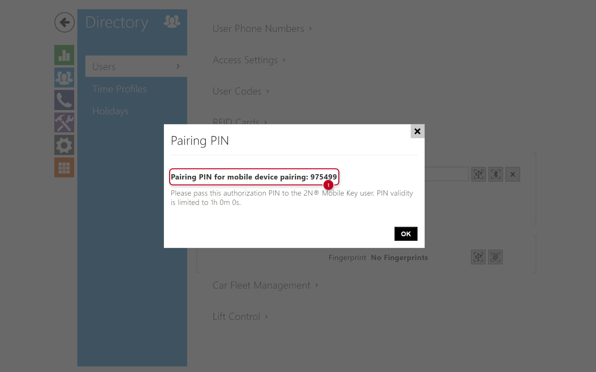 2N bluetooth pairing pin