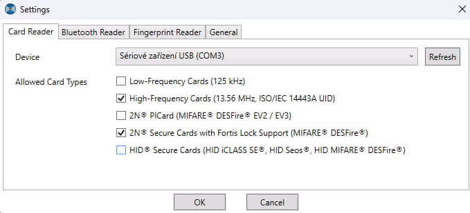 Configuración del controlador USB