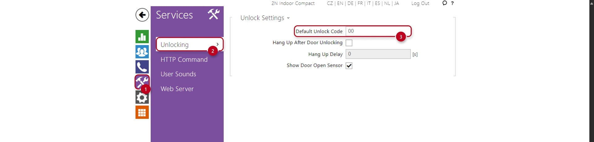 2N OS Unlocking Configuration