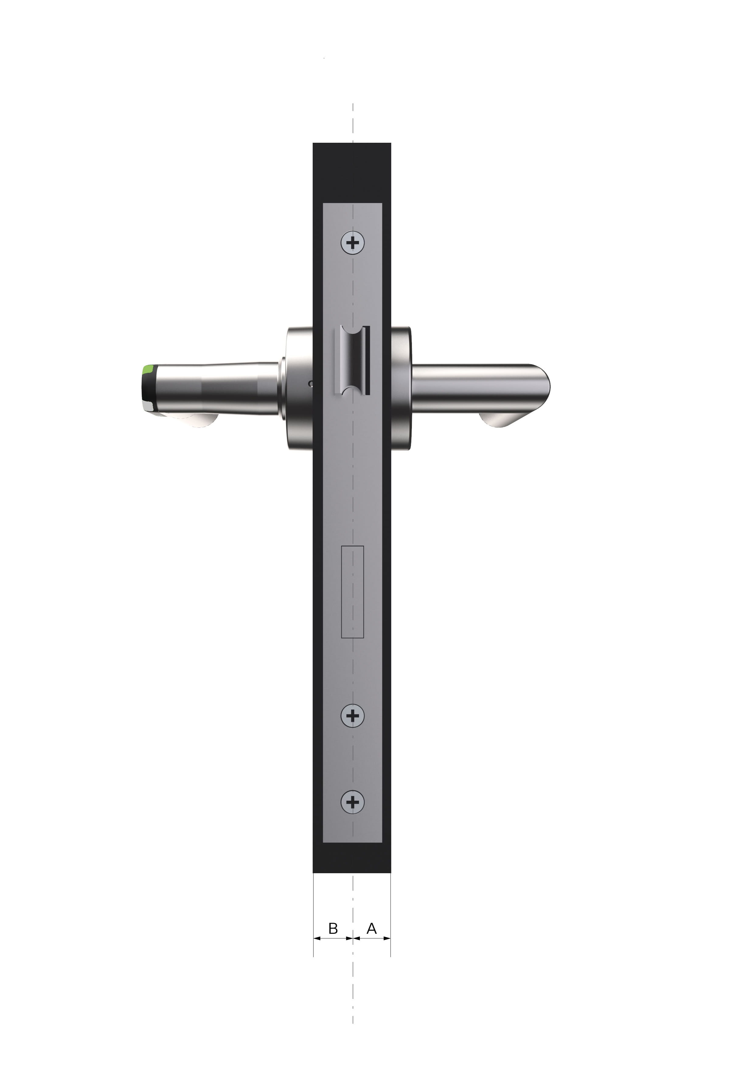 Spindle dimensions.