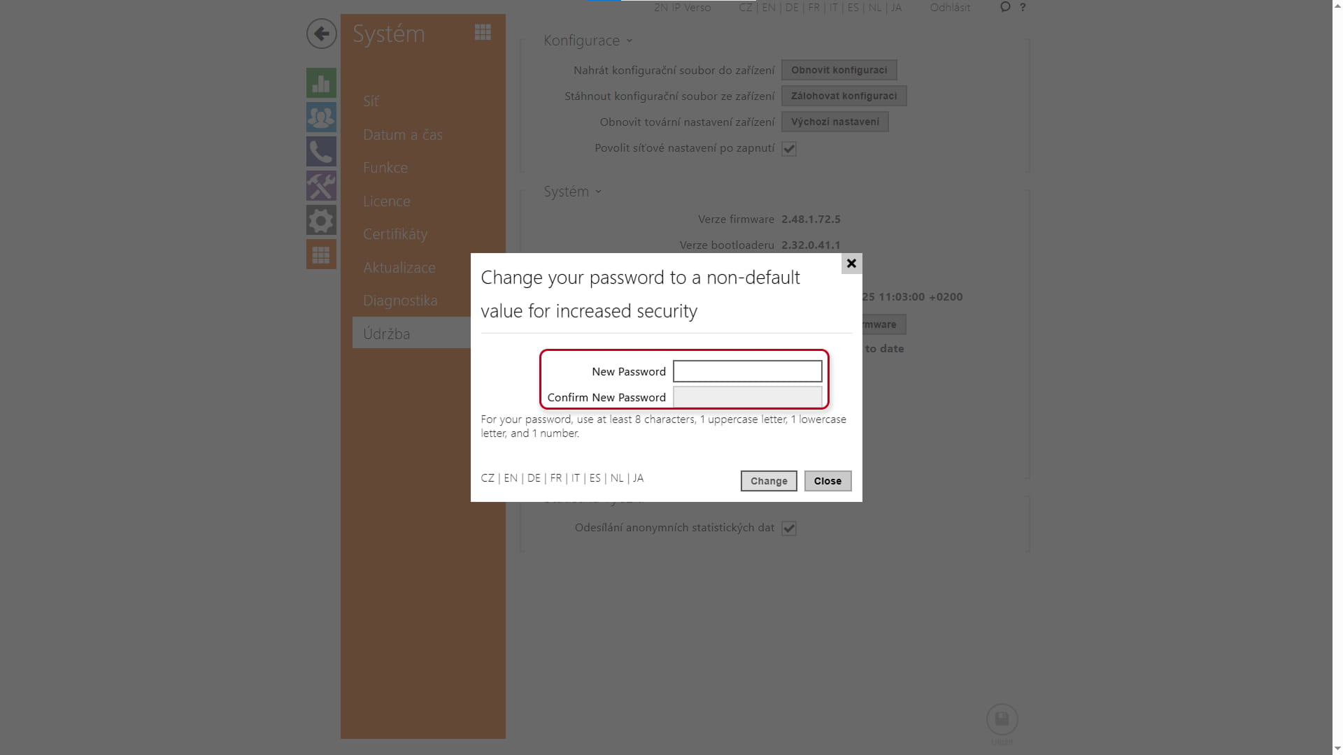 FR password