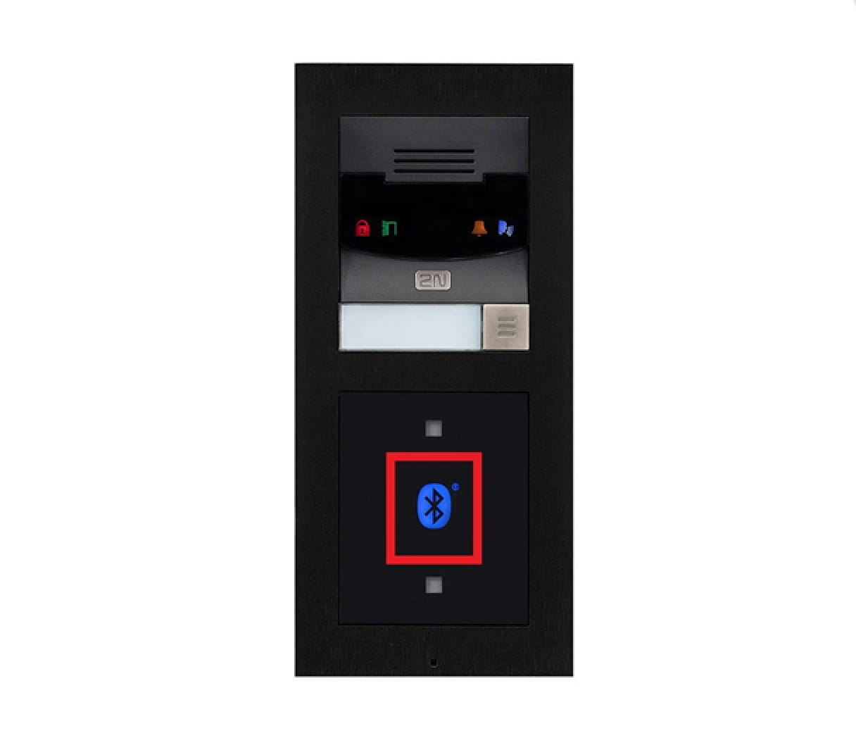 Symbole Bluetooth sur l'appareil 2N